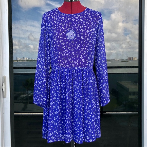 MNG Collection Chiffon Dress - Picture 2 of 14